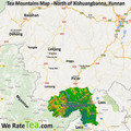 Tea Mountains Map,