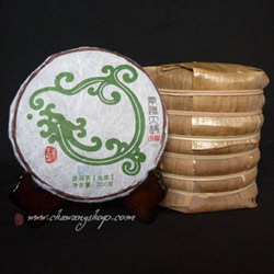 2012 Chawangpu Jingmai Gu Shu Xiao Bing Cha 200g